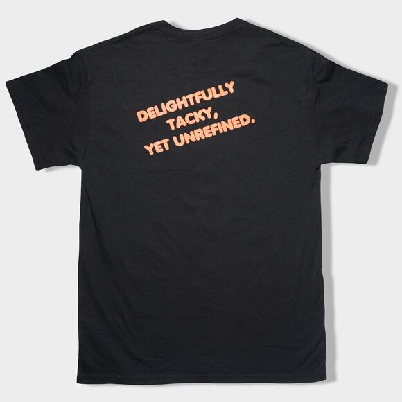 Hooters Orlando Park Owl Graphic T-Shirt Medium Black Gildan Ultra Cotton Tee - Picture 3 of 8